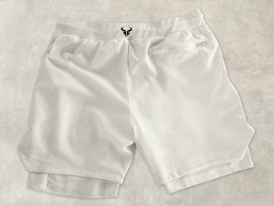 Cerus White Training Club 2.0 2-in-1 Shorts