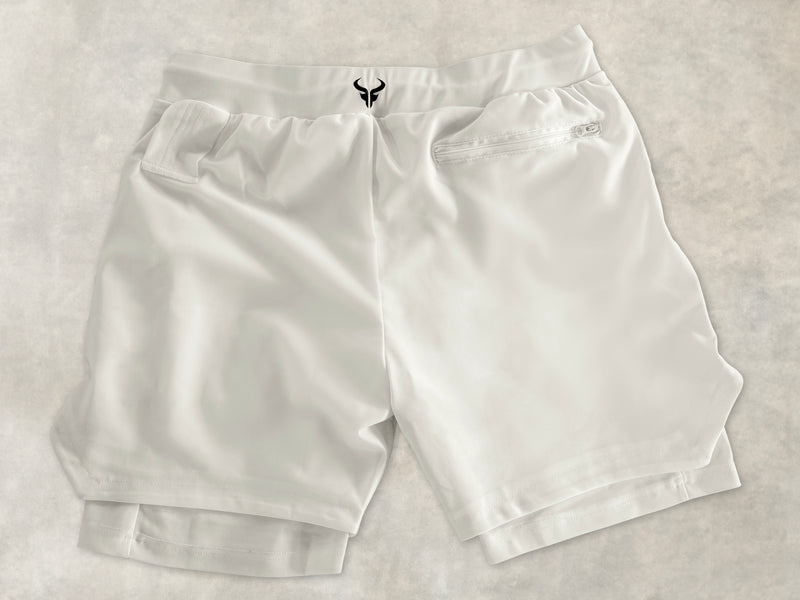 Cerus White Training Club 2.0 2-in-1 Shorts