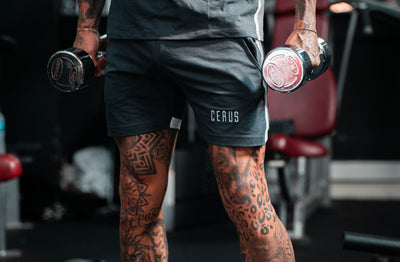 Cerus Grey Nero Shorts