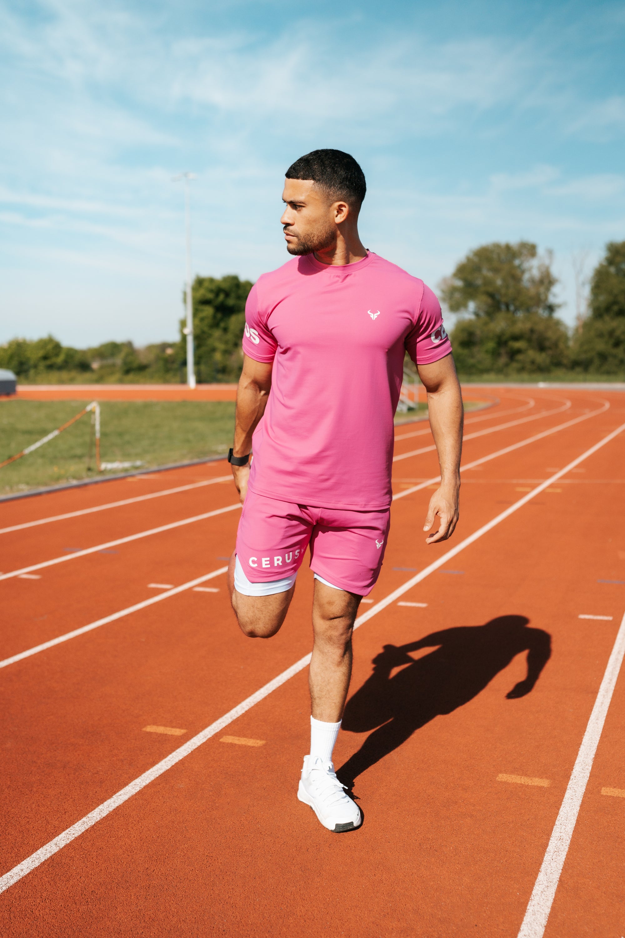 Cerus Magenta Apex 2-in-1 Shorts