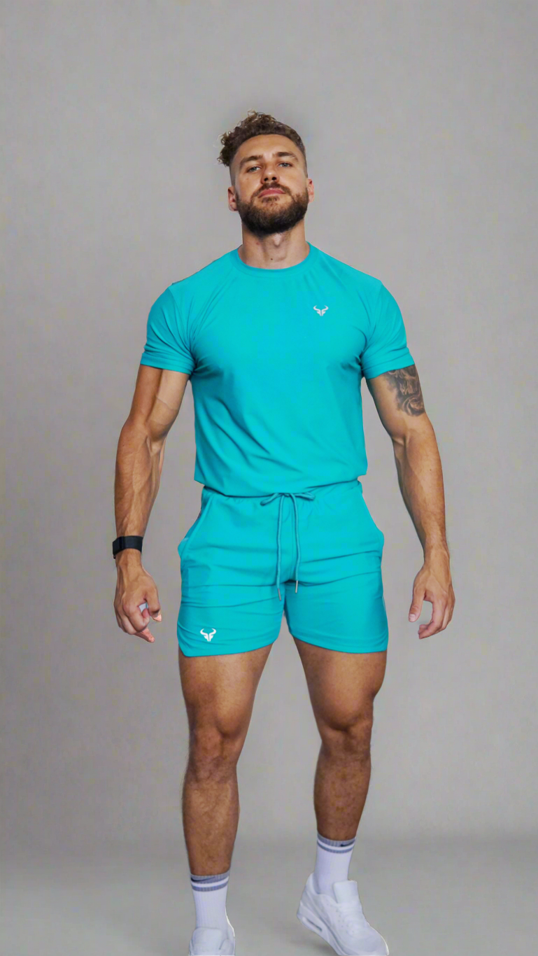 Cerus Teal Titan Men’s T-Shirt