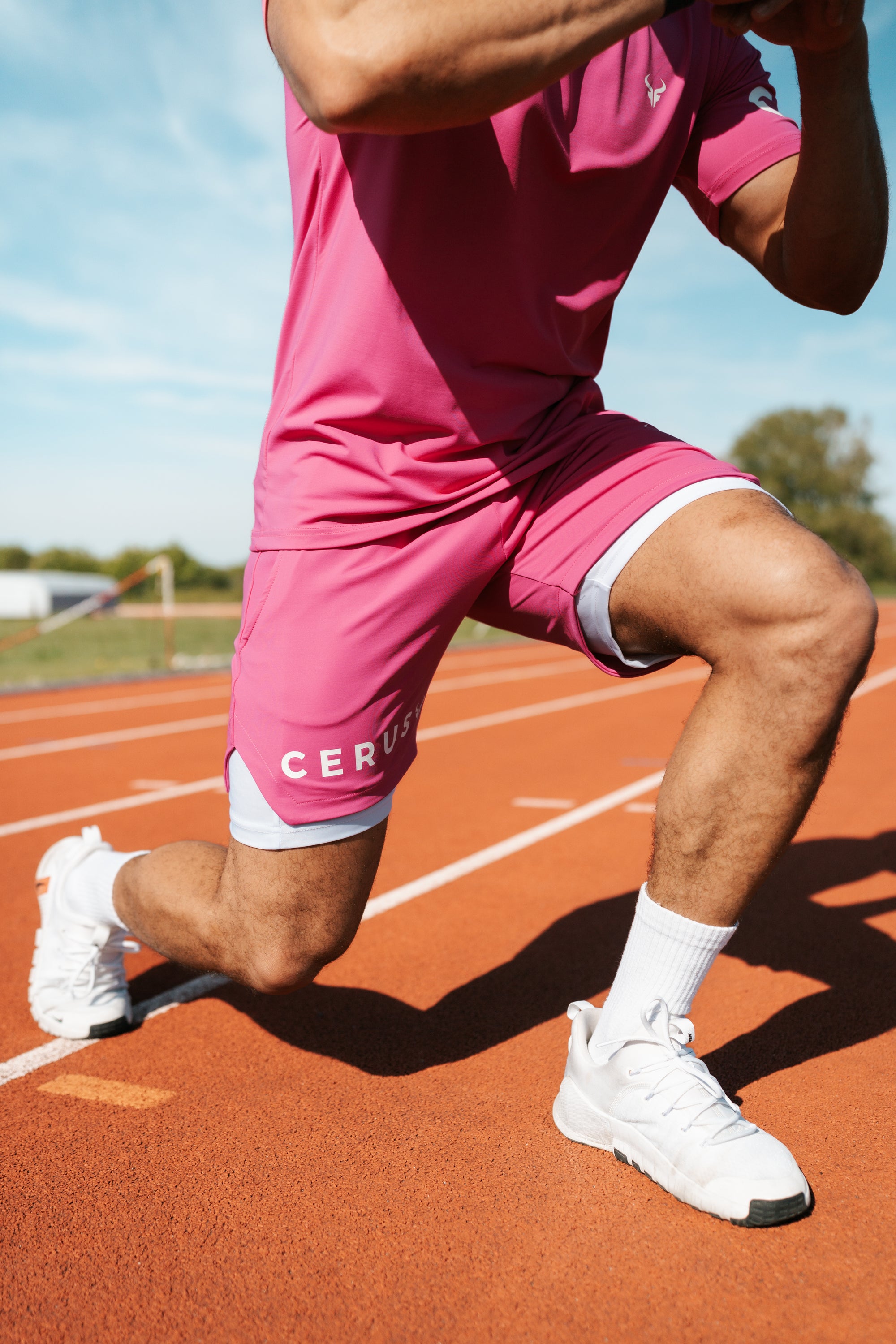 Cerus Magenta Apex 2-in-1 Shorts
