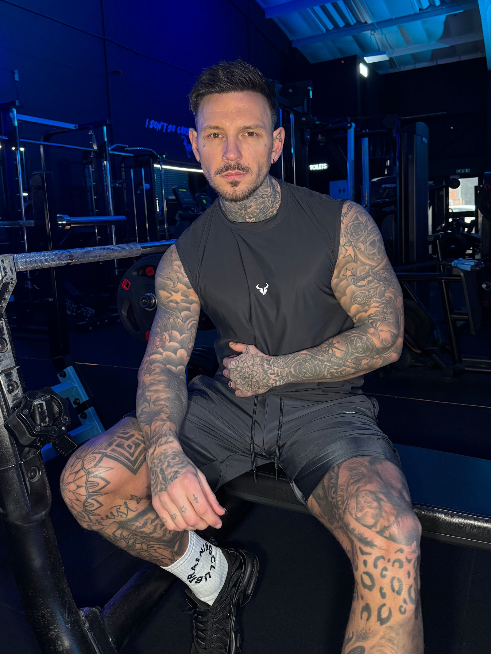 Cerus Charcoal Grey Training Club Men’s Tank Top