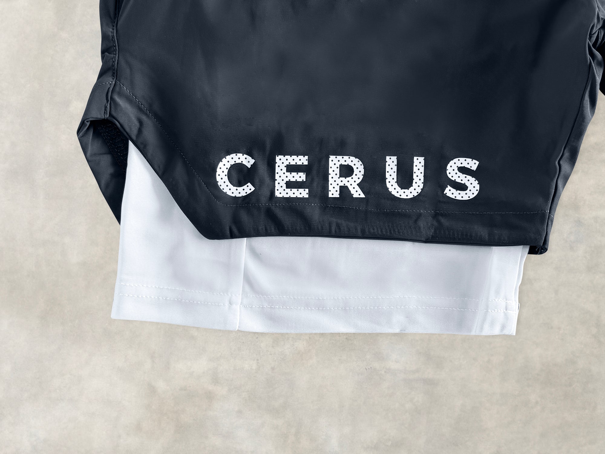 Cerus Charcoal Grey Fusion 2-in-1 Shorts