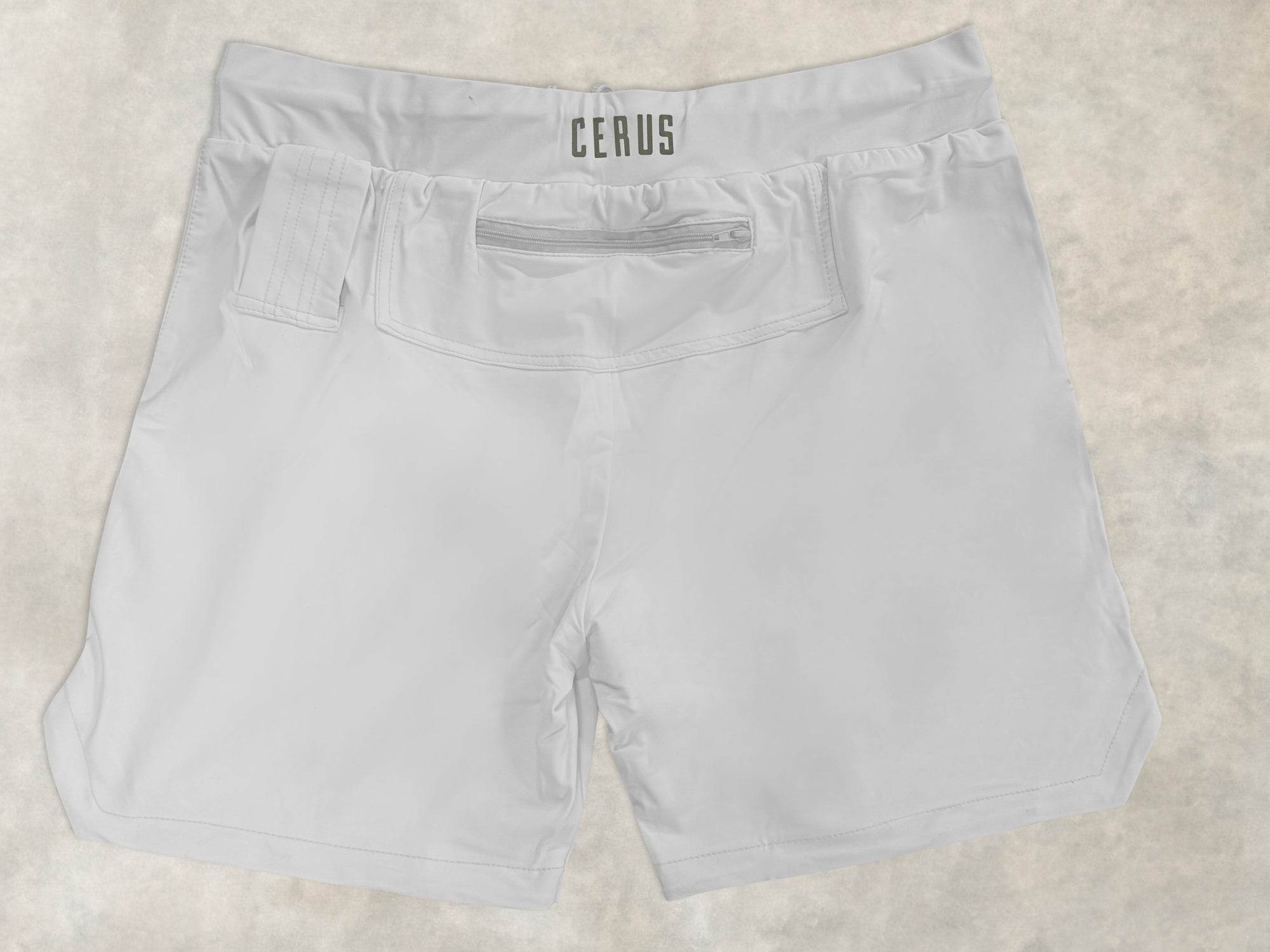 Cerus White Titan Linerless Shorts