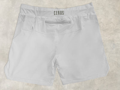 Cerus White Titan Linerless Shorts