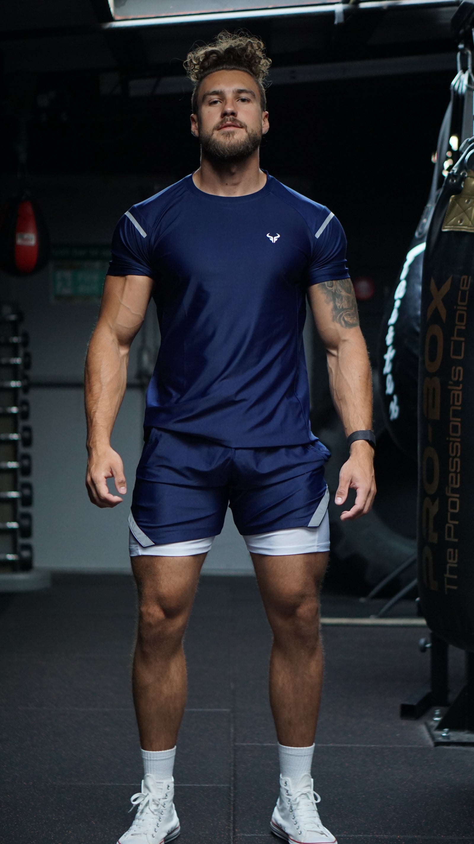 Cerus Navy Aura 2-in-1 Shorts