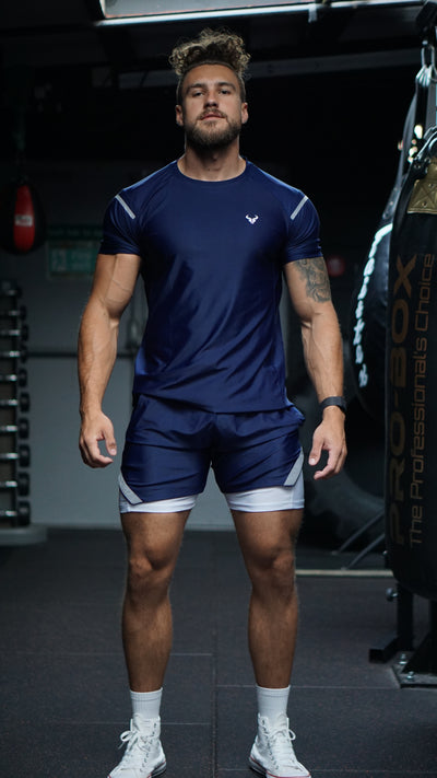 Cerus Navy Aura 2-in-1 Shorts