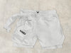 Cerus White Fusion 2-in-1 Shorts