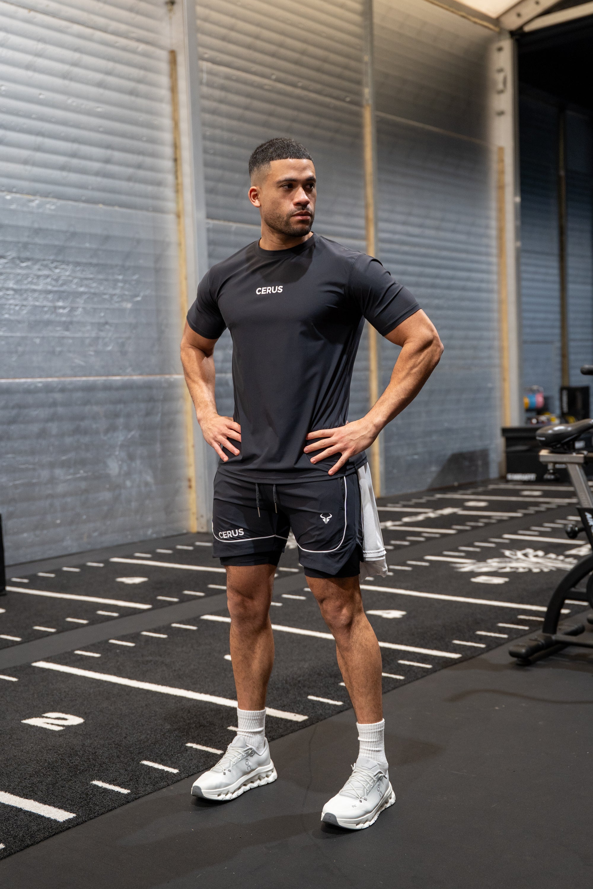 Cerus Charcoal Grey Flow Men’s T-Shirt