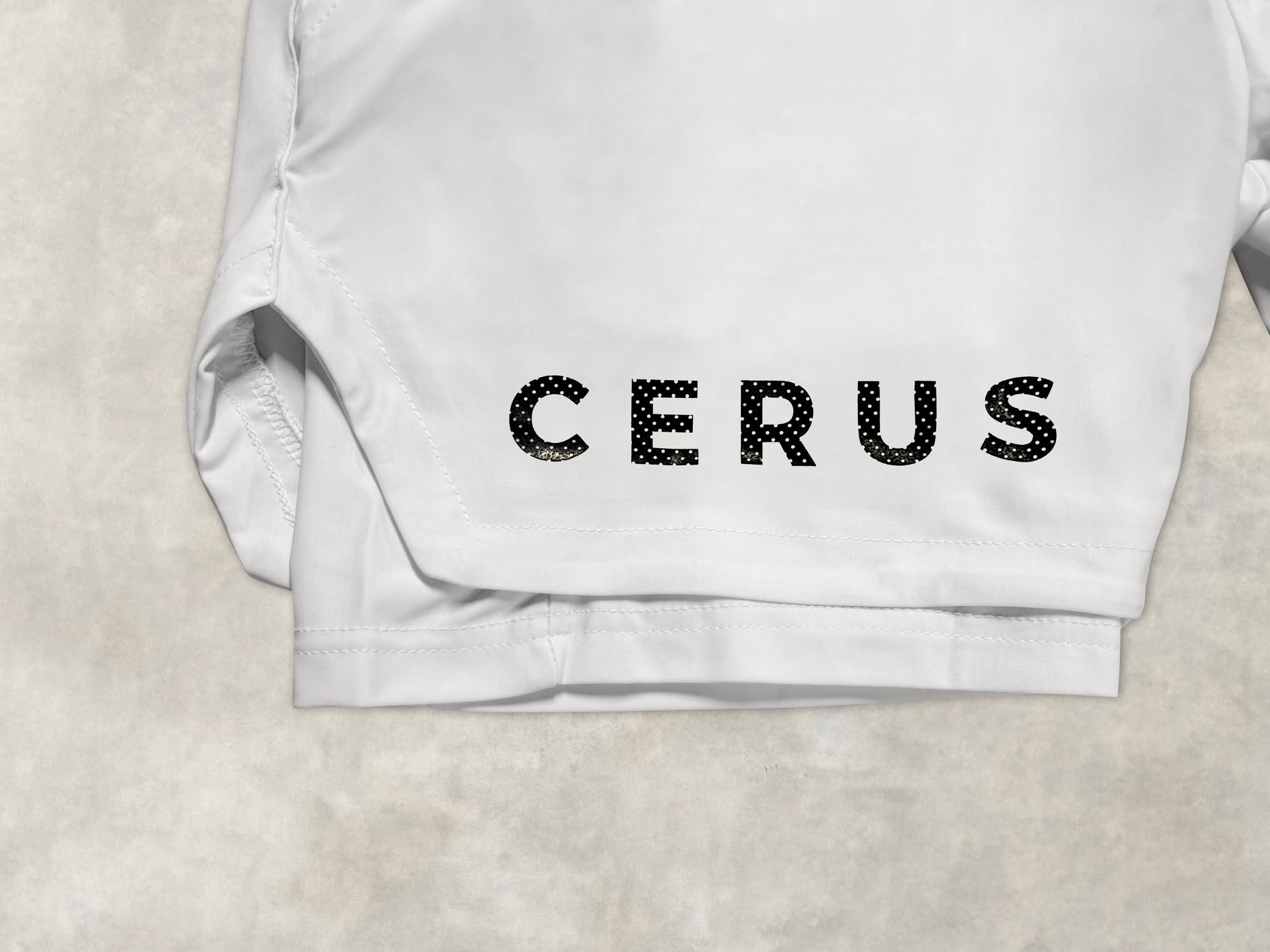 Cerus White Fusion 2-in-1 Shorts