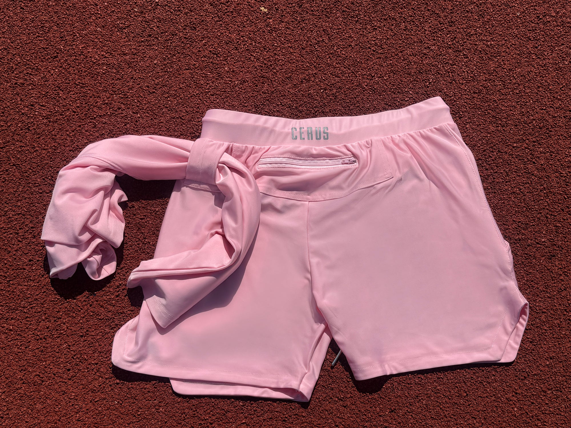 Cerus Light Pink Titan Linerless Shorts