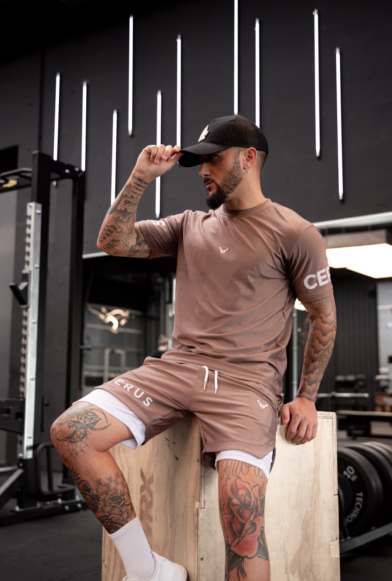 Cerus Clay Brown Fusion Men’s T-Shirt