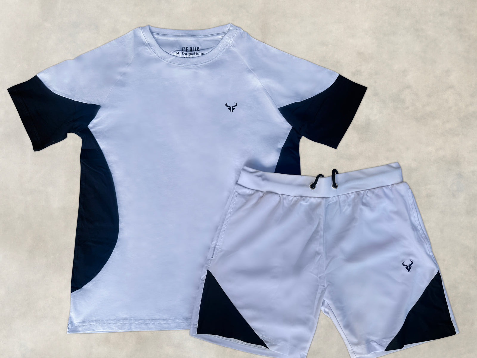 Cerus White Cyclone Linerless Shorts