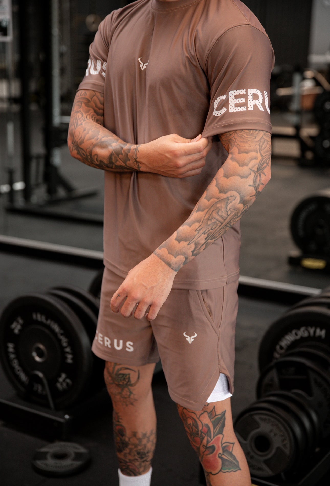 Cerus Clay Brown Fusion Men’s T-Shirt