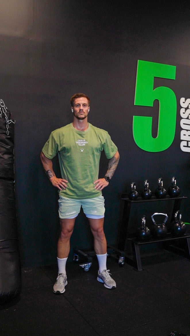 Cerus Green Flow Training Club T-shirt