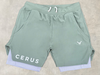 Cerus Sage Apex 2-in-1 Shorts