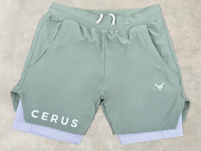 Cerus Sage Apex 2-in-1 Shorts
