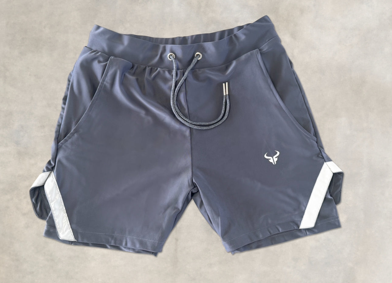 Cerus Grey Aura 2-in-1 Shorts