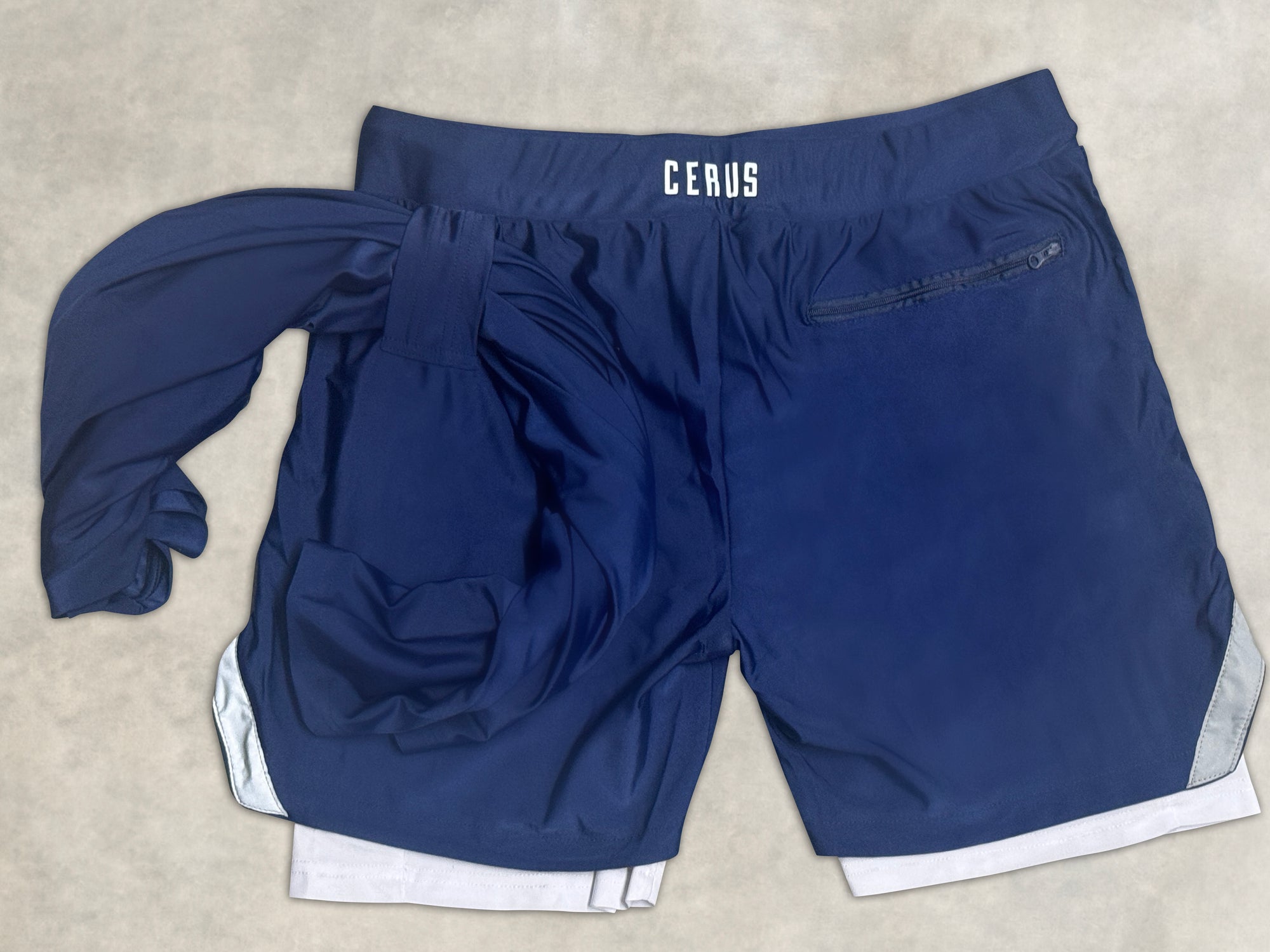 Cerus Navy Aura 2-in-1 Shorts