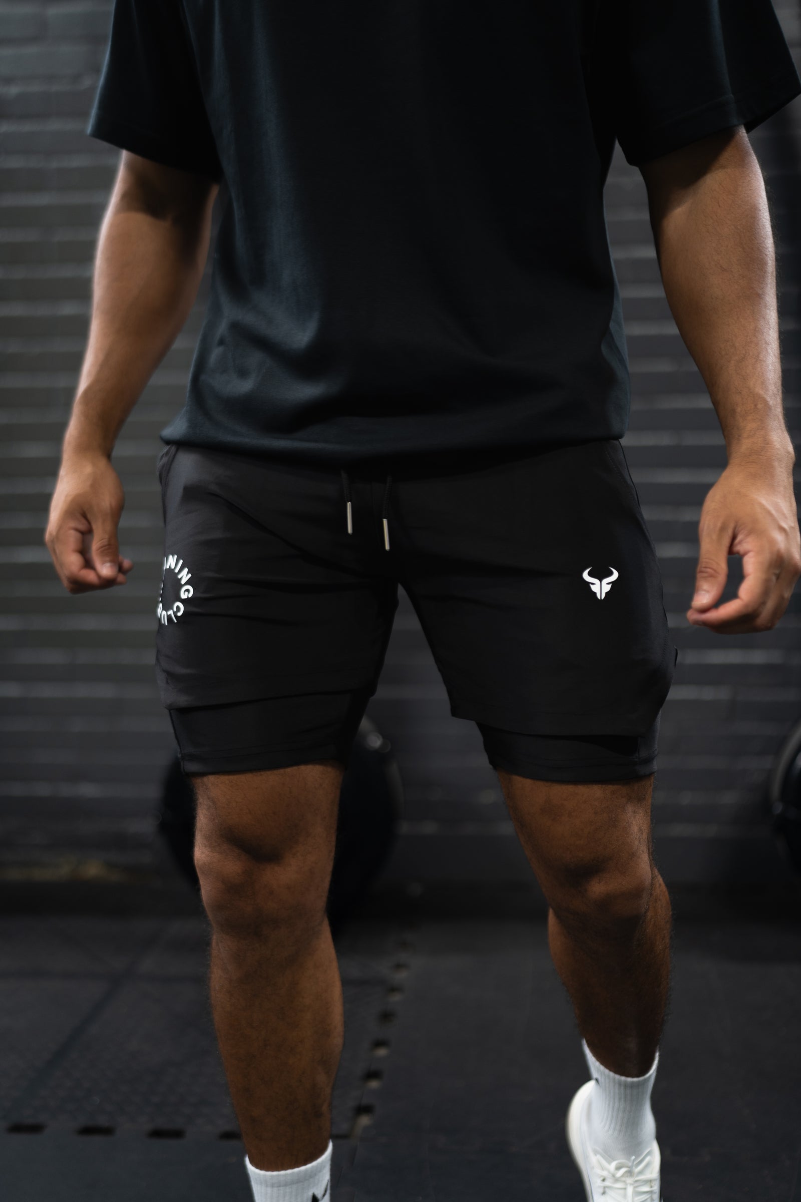 Cerus Black Training Club 2.0 2-in-1 Shorts