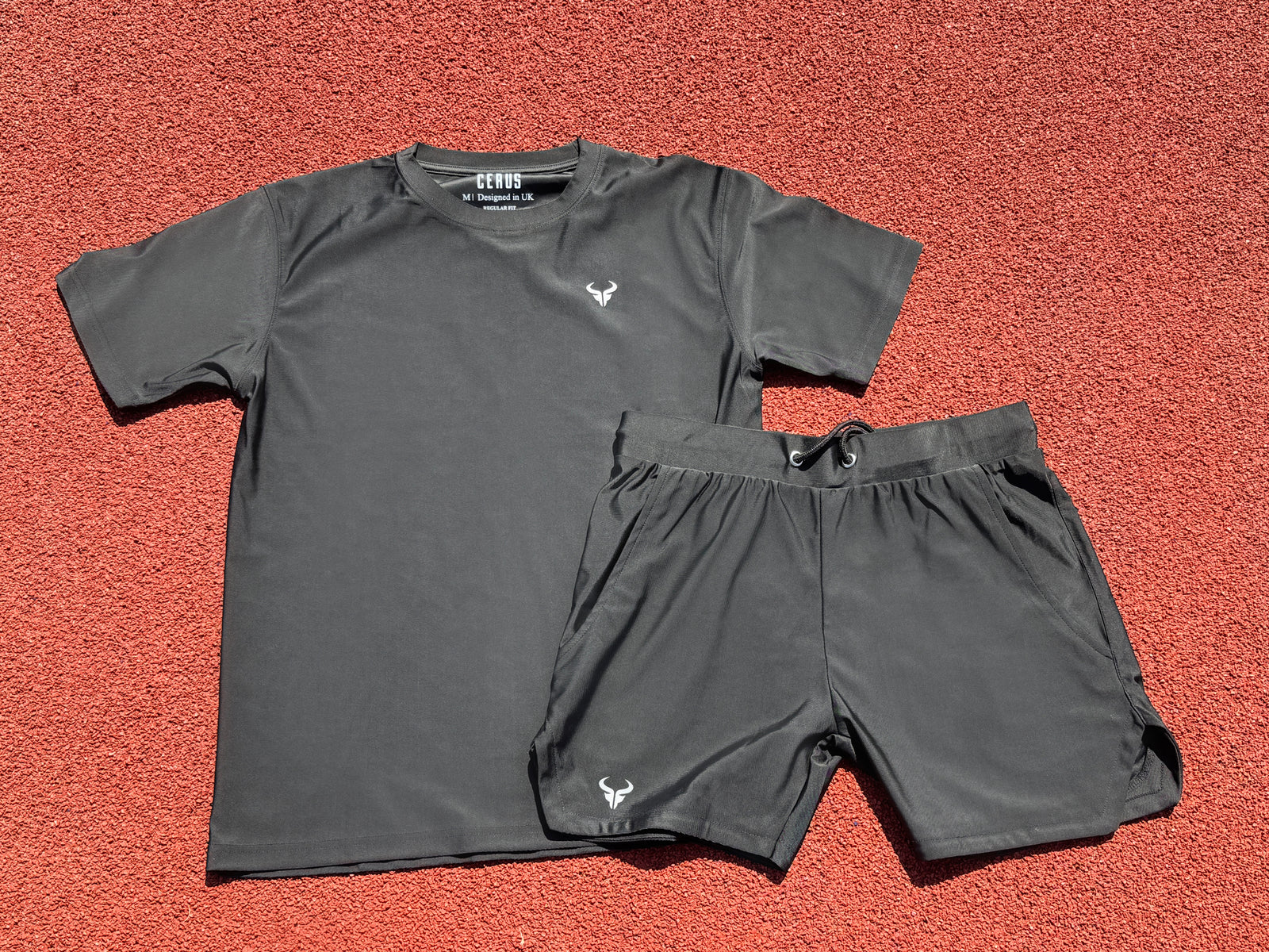 Cerus Black Titan Linerless Shorts