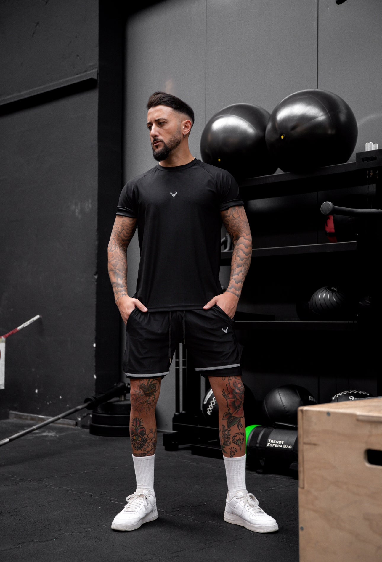 Cerus Black Nexus 2-in-1 Shorts