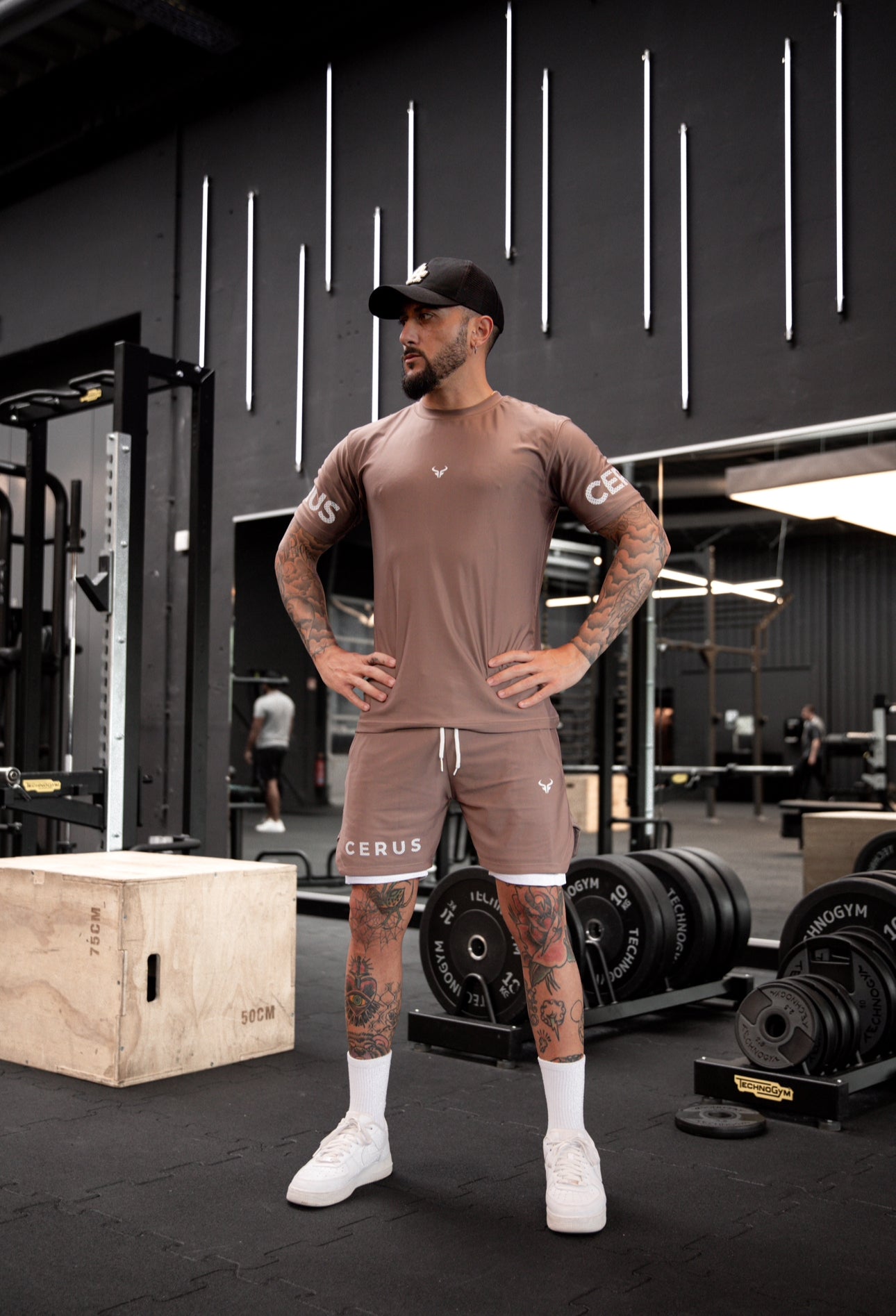 Cerus Clay Brown Fusion Men’s T-Shirt