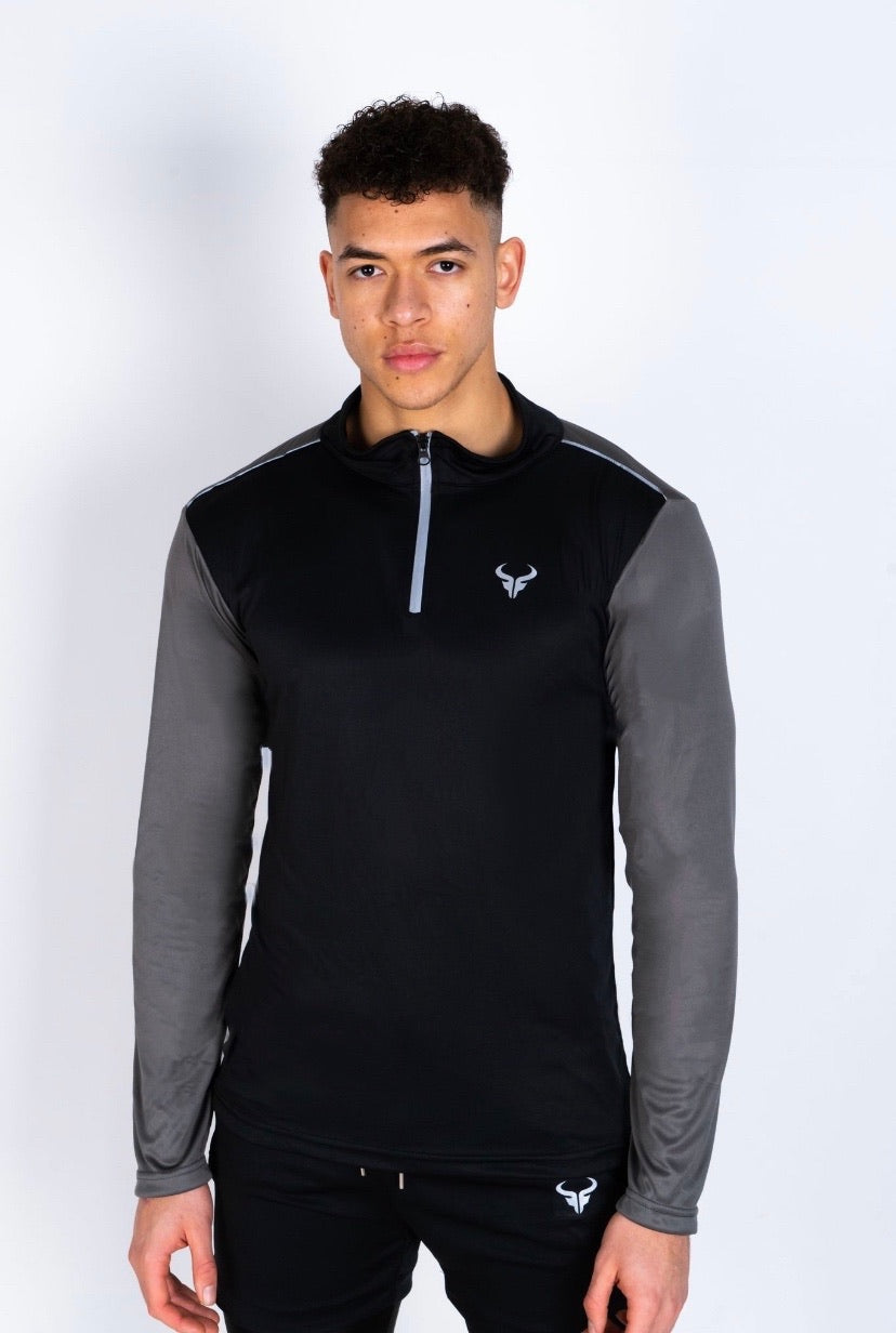 Cerus Black Flex 1/4 Zip Pullover