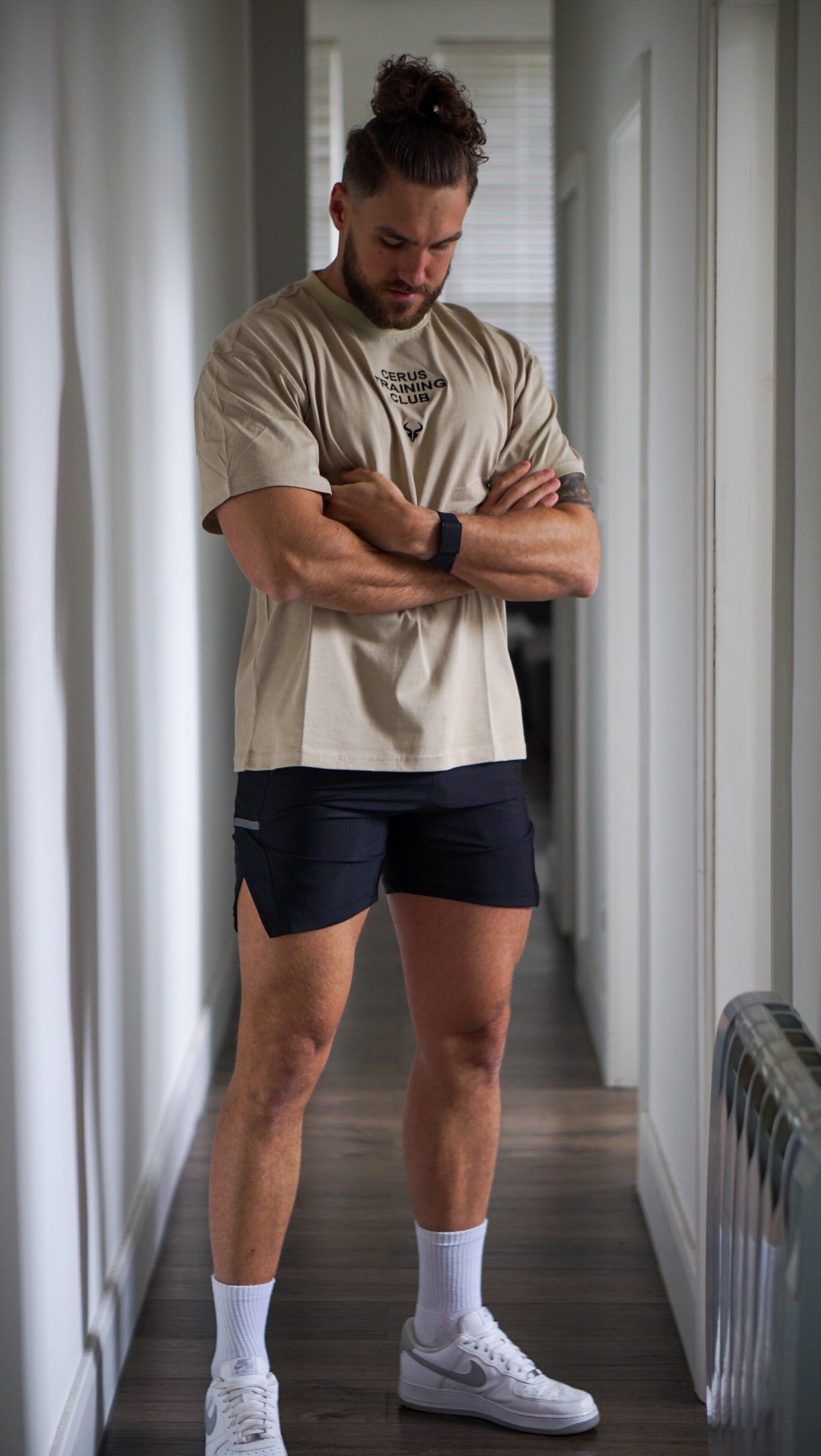 Cerus Beige Flow Training Club T-shirt