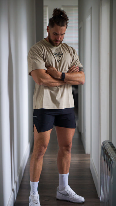 Cerus Beige Flow Training Club T-shirt