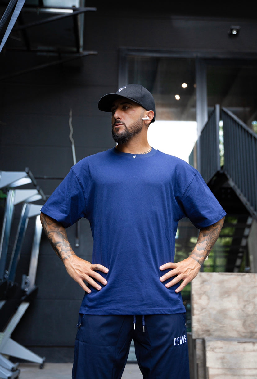 Cerus Navy Logo T-shirt