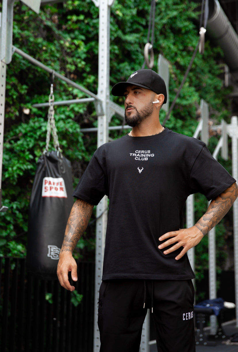 Cerus Black Flow Training Club T-shirt