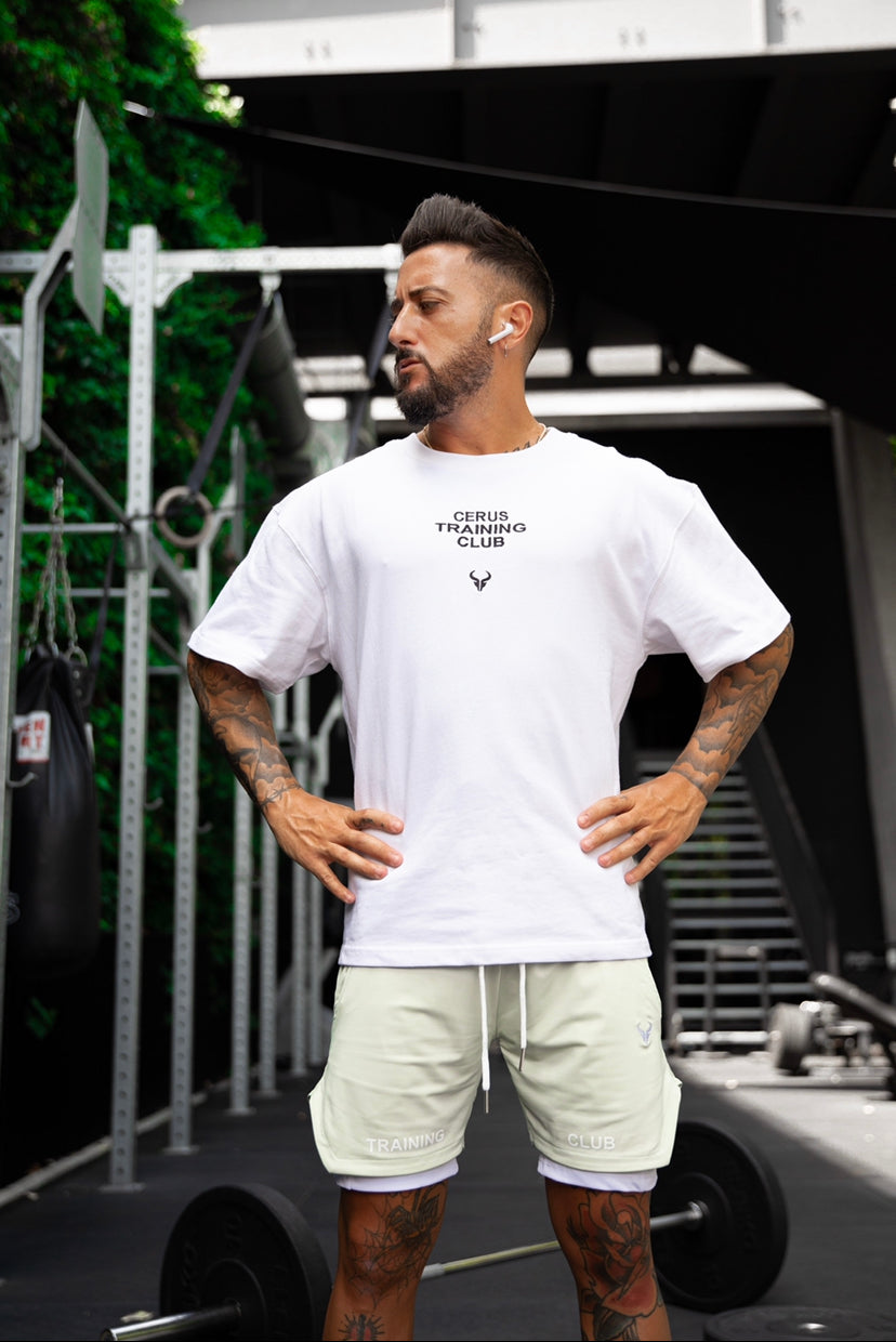 Cerus White Flow Training Club T-shirt