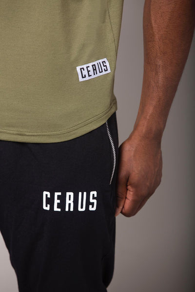 Cerus Superior Khaki Tank Top-Cerus