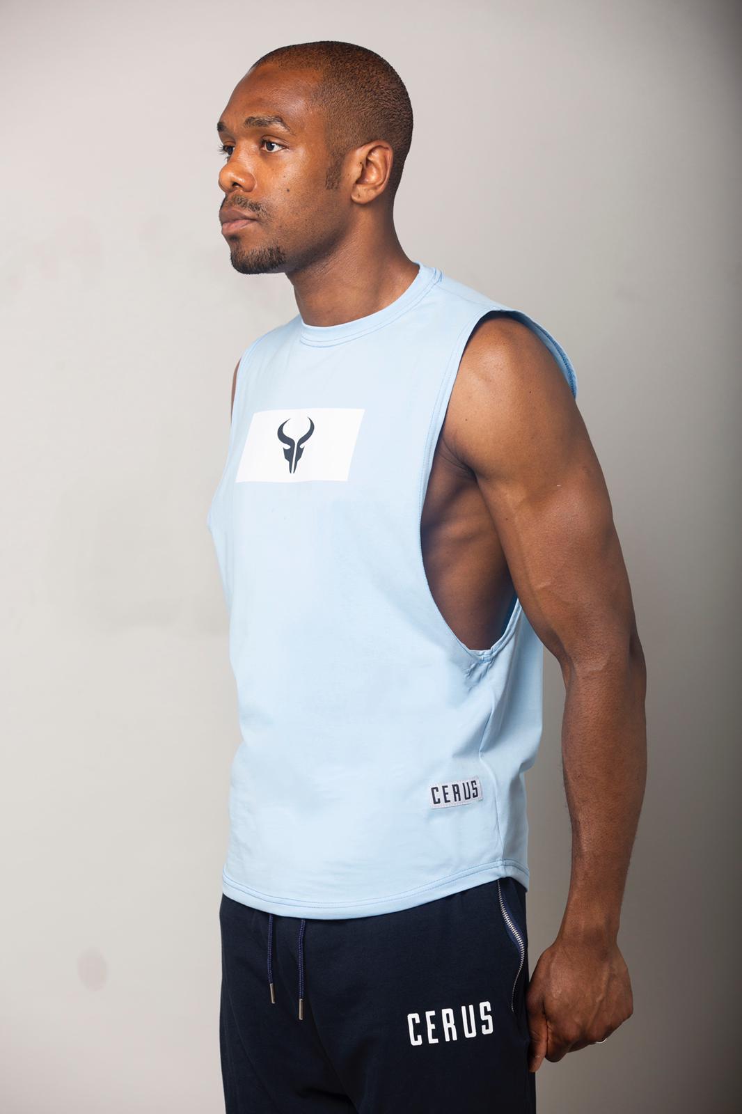 Cerus Superior Blue Tank Top-Cerus