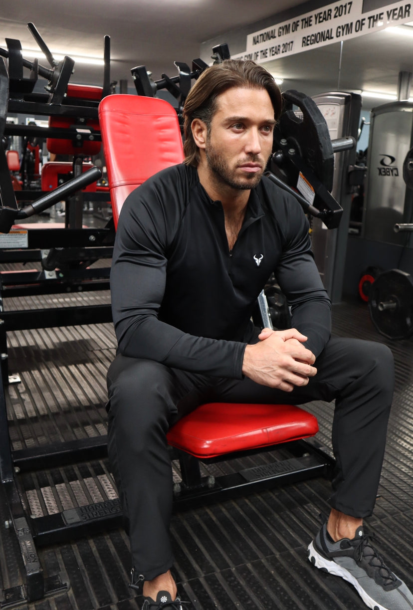 Cerus Black Proctor 1/4 Zip Pullover