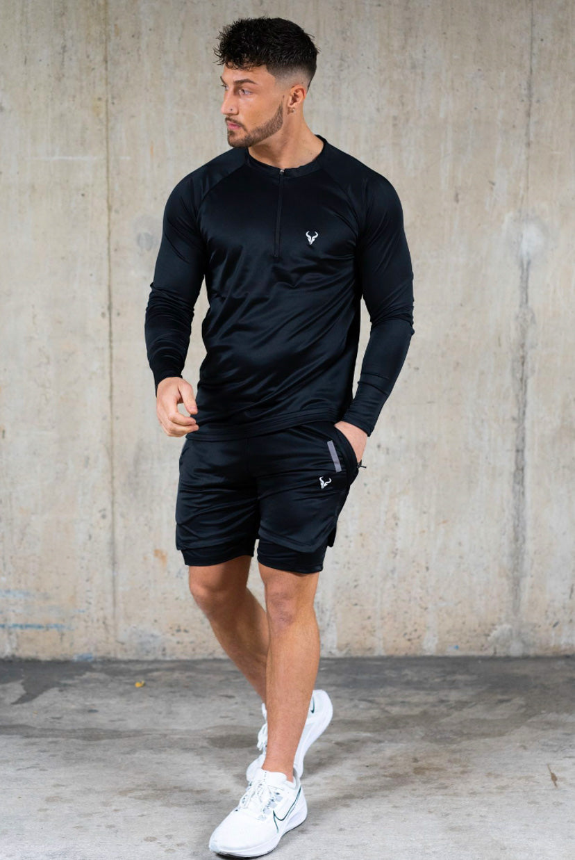 Cerus Black Proctor 1/4 Zip Pullover