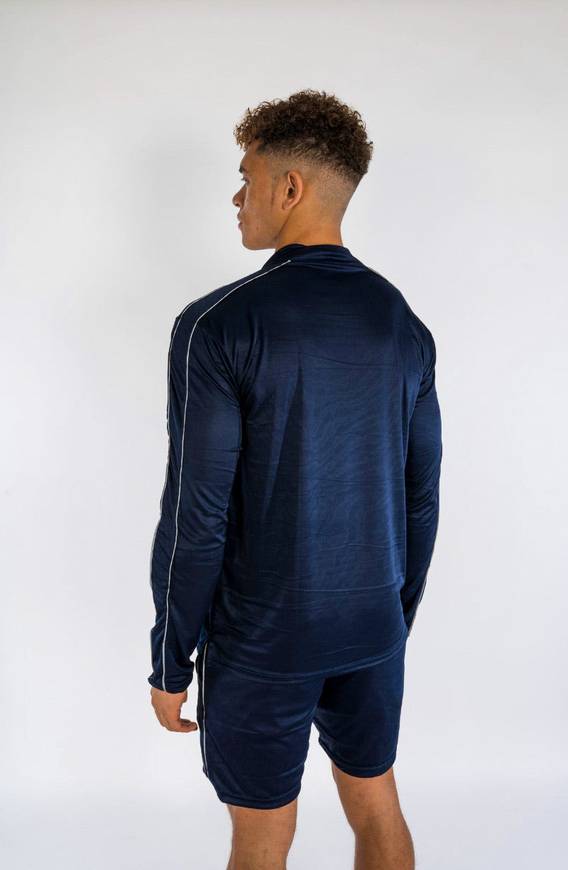 Cerus Navy Element ¼ Zip Pullover-Cerus