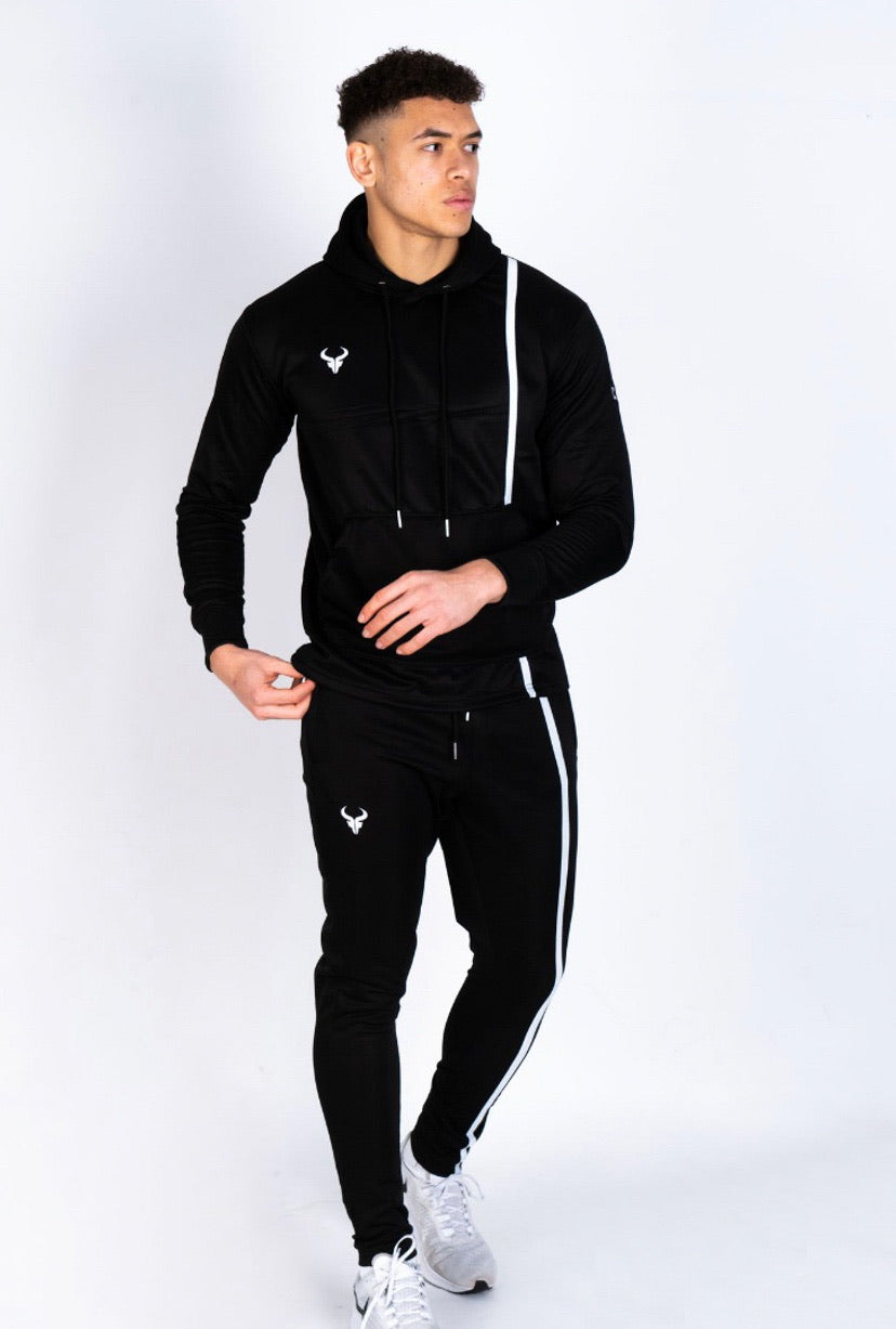 Cerus Black Hybrid Hoodie