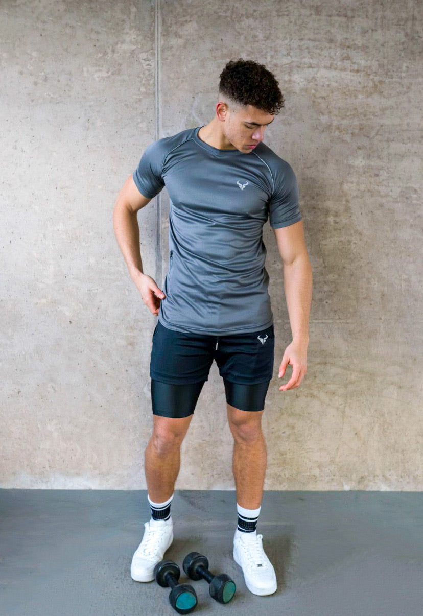 Cerus Grey Hybrid Men’s T-Shirt