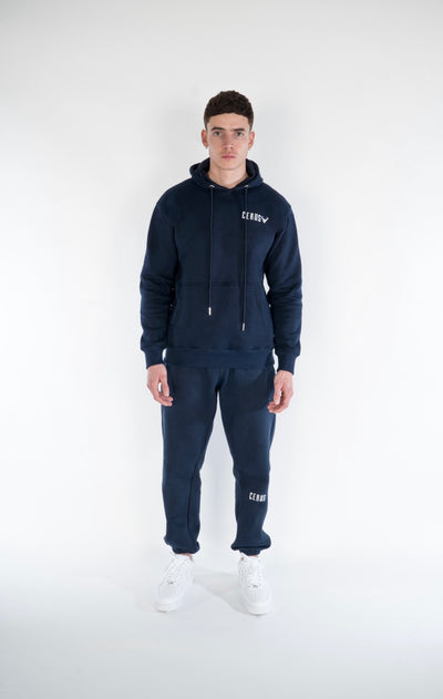 Cerus Navy Legacy Pullover Hoodie-Cerus