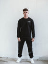 Cerus Slim Fit Black Legacy Sweatpants-Cerus