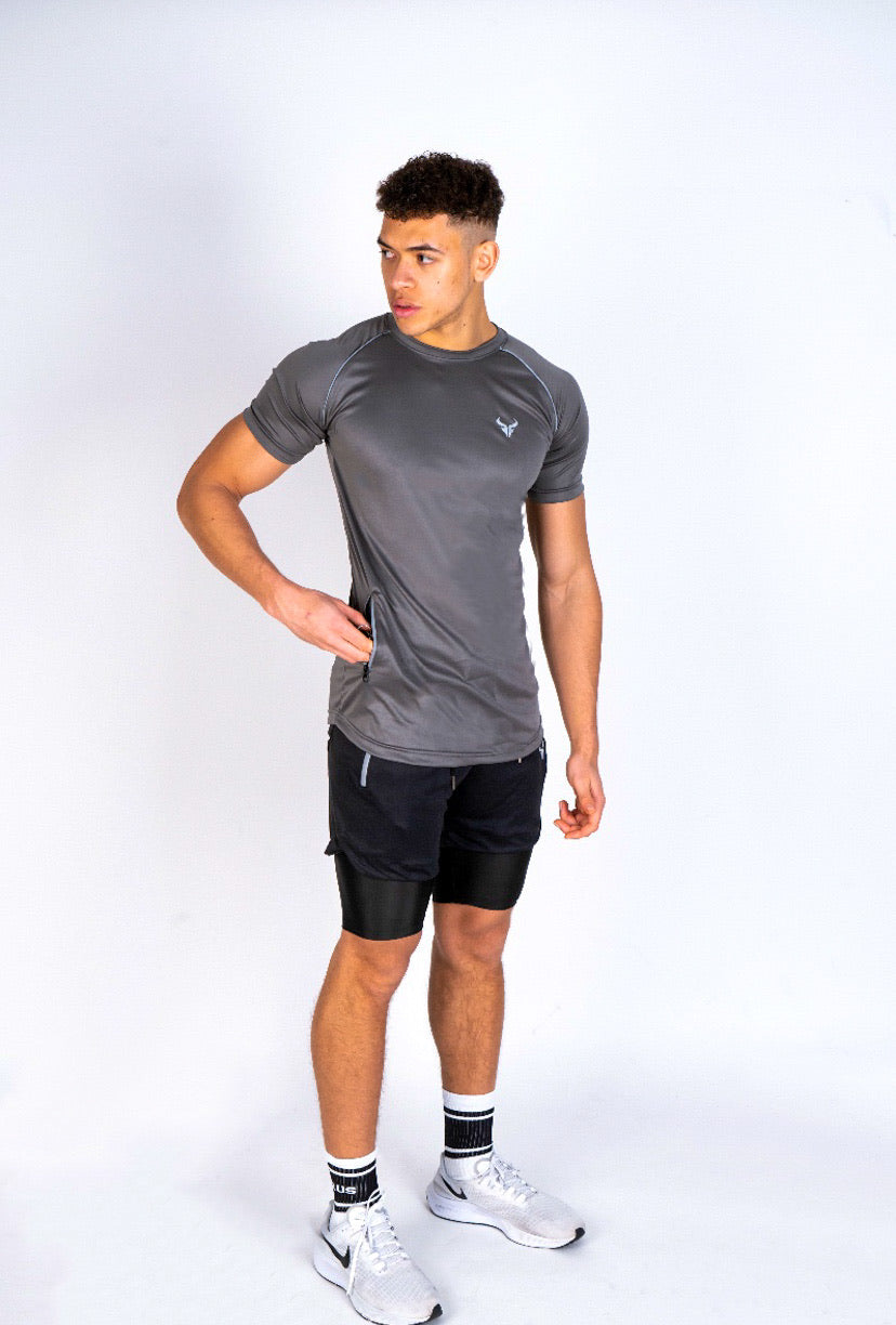Cerus Grey Hybrid Men’s T-Shirt