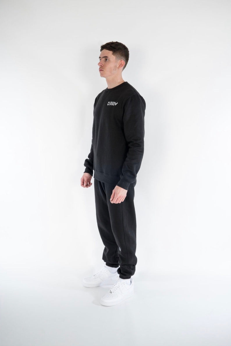 Cerus Black Legacy Crew Neck Sweatshirt-Cerus