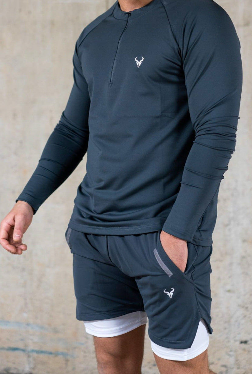 Cerus Grey Proctor 2-in-1 Shorts