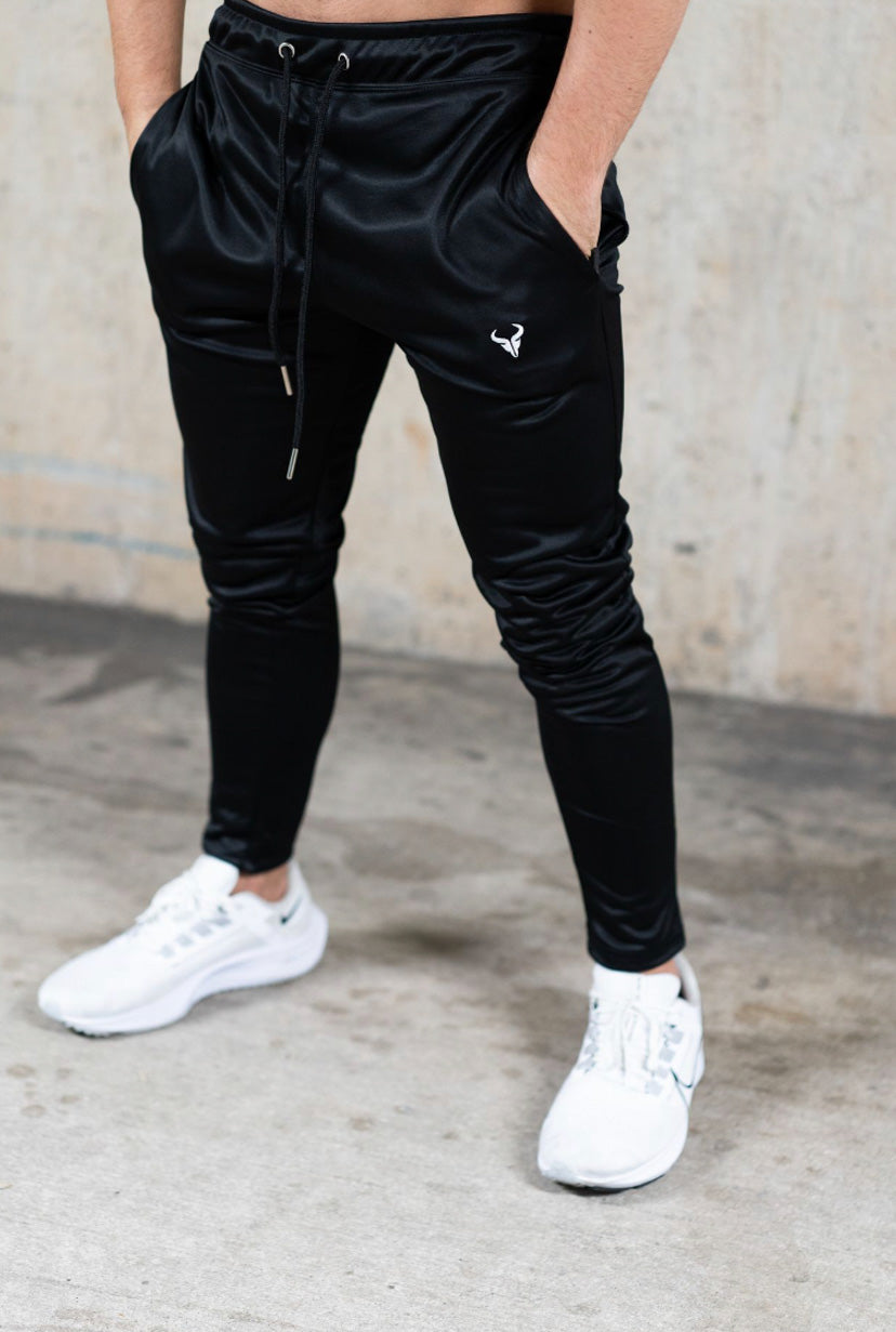 Cerus Black Classic Jogging Bottoms