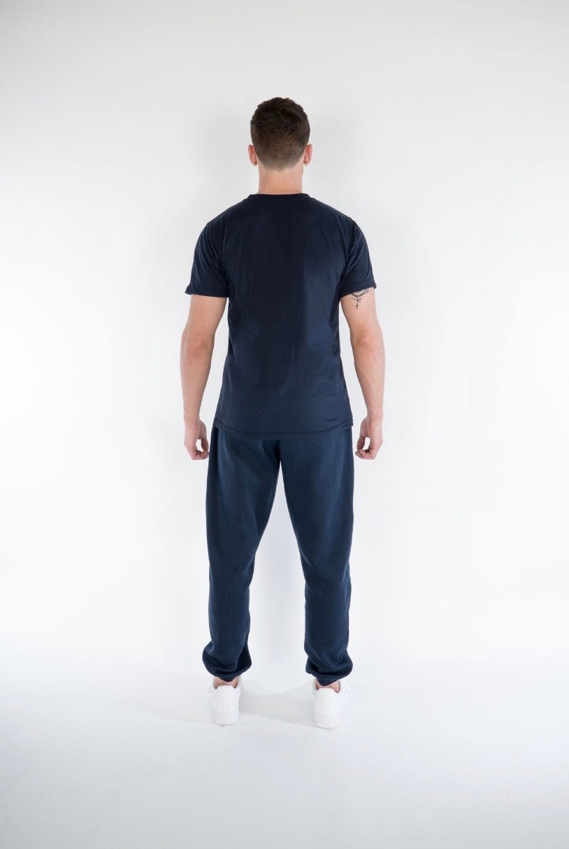 Cerus Slim Fit Navy Legacy Sweatpants-Cerus