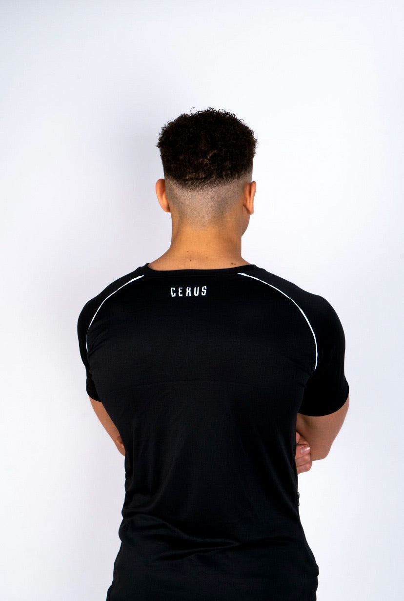 Cerus Black Hybrid Men’s T-Shirt