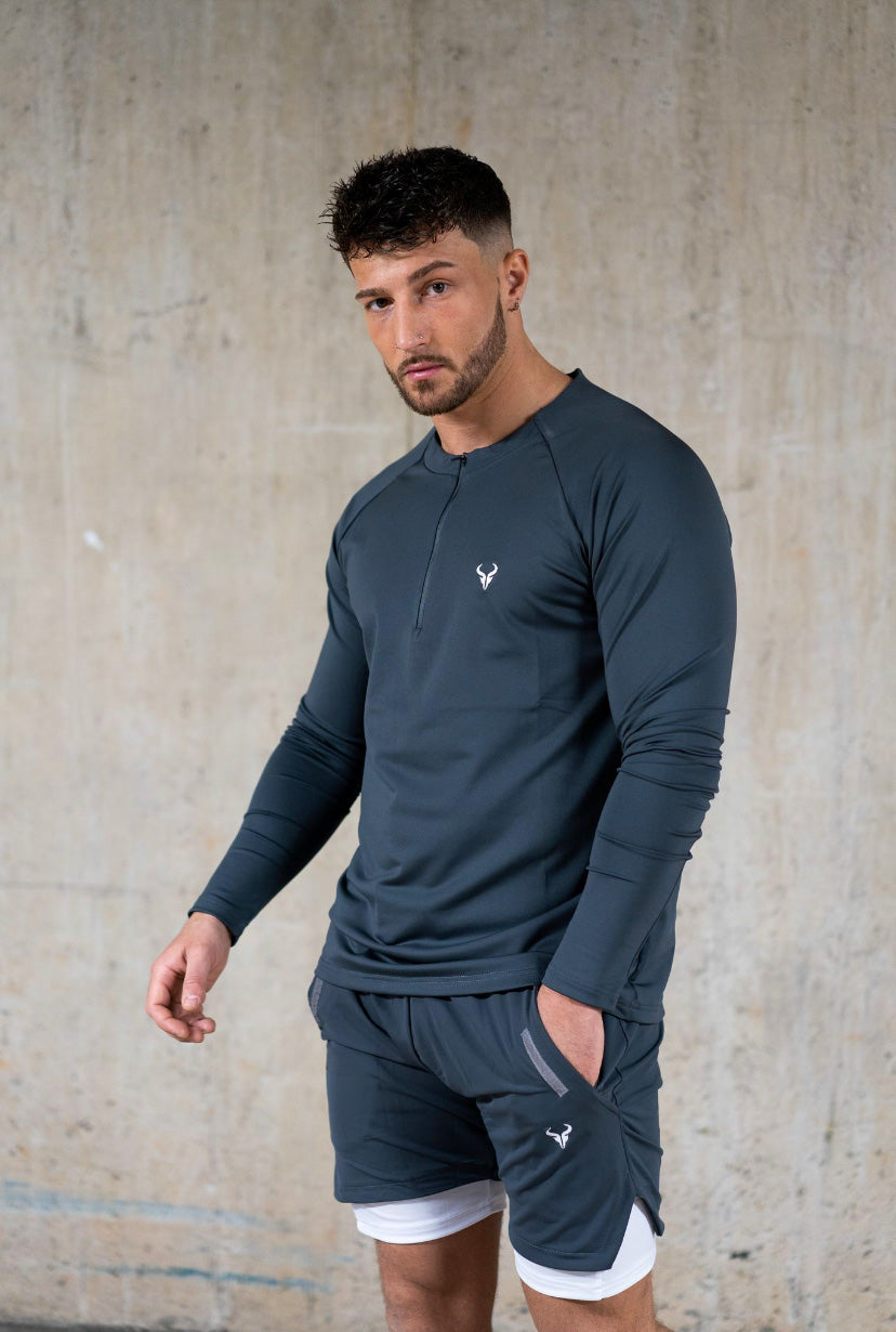 Cerus Grey Proctor 1/4 Zip Pullover